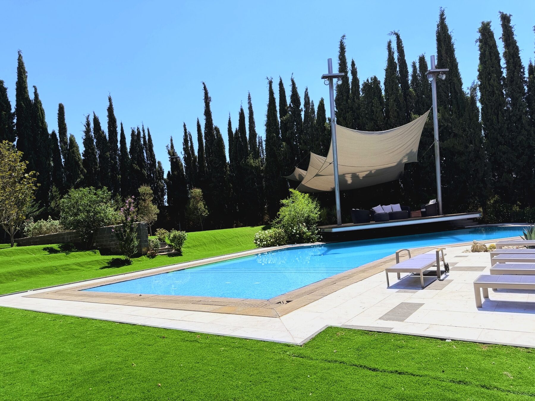 Pool, daytime