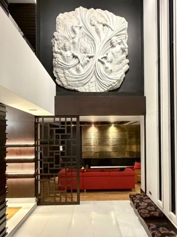 Entrance and landing
